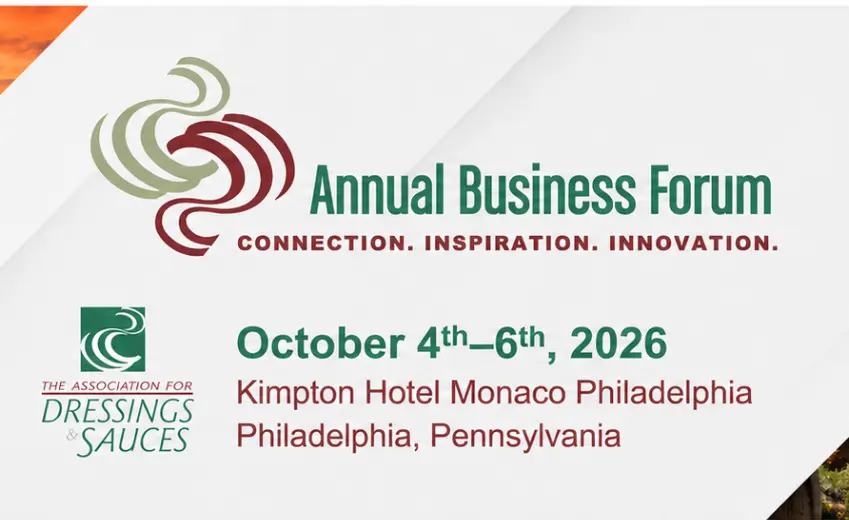 Association of Dressings & Sauces – Annual Business Meeting